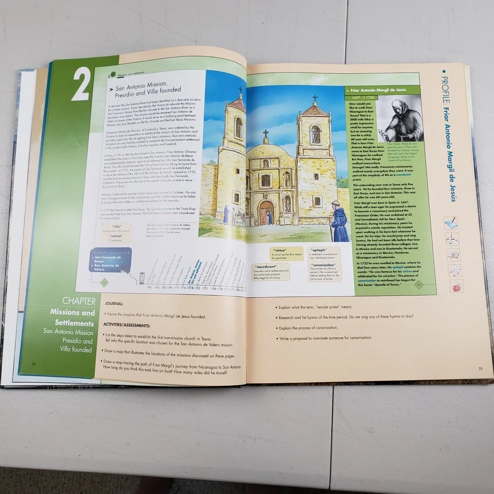 Catholic Texans Our Family Album Teachers Edition Steve Landregan 2003 Hardcover